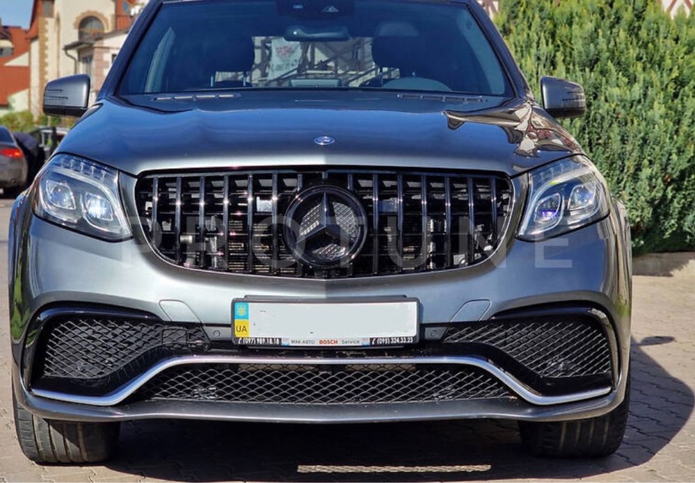 Решетка GT Mercedes-Benz GLS GL GLE ML X167 W167 X166 W166 W292 AMG