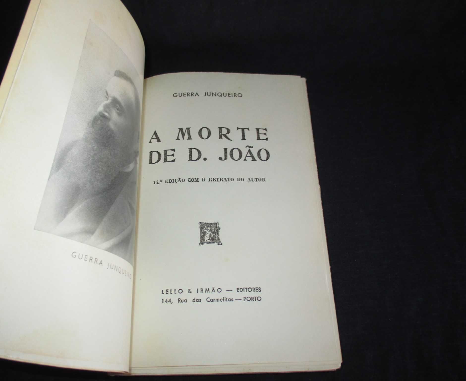 Livro A Morte de D. João Guerra Junqueiro