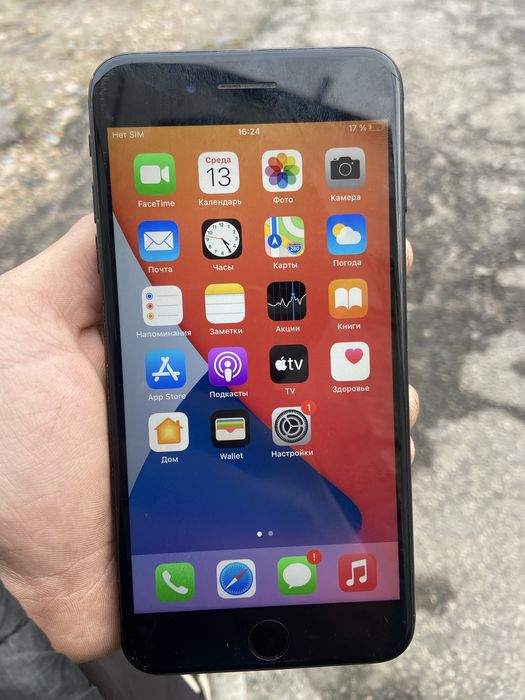 Айфон 7+ 32 гб в хорошем состоянии