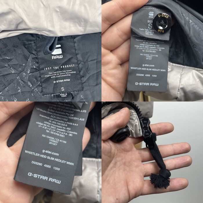 G-Star Raw Whistler Slim Hedley Оригинальная Женская Зимняя Куртка