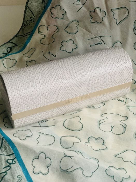 Okulary Jimmy Choo białe JC 5007 przeciwsłoneczne