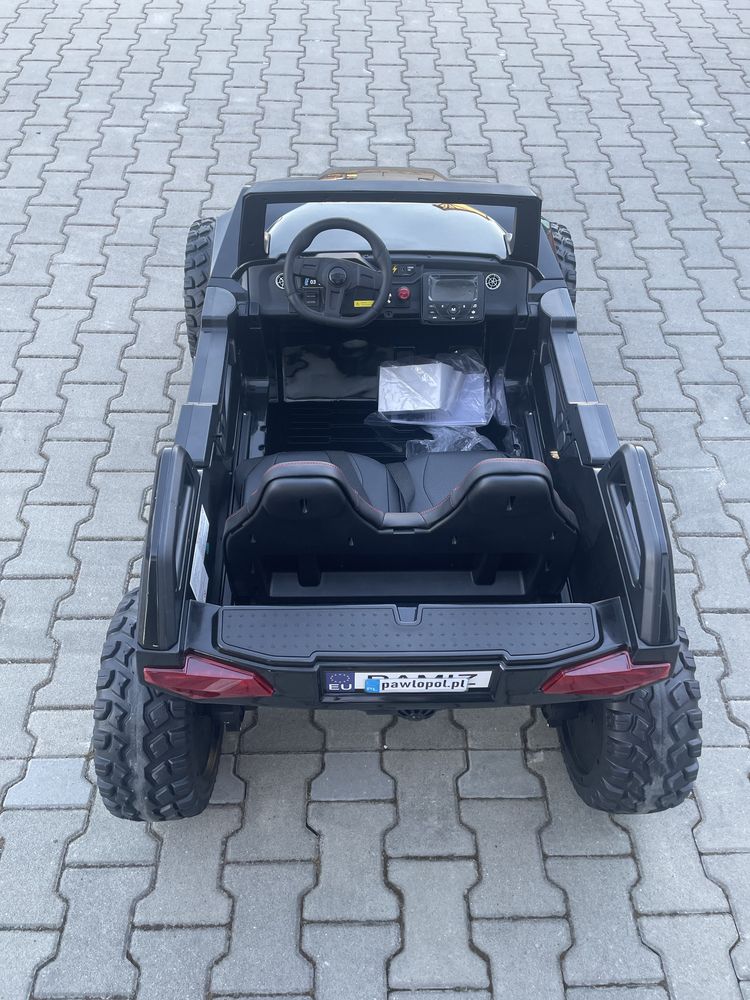 Auto na akumulator Mega Duże Buggy Clash 2 - osobowy 24 Volt 4x4