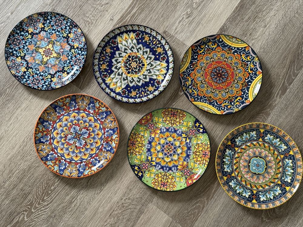 Zestaw obiadowy BOHO Vancasso 18 elementów