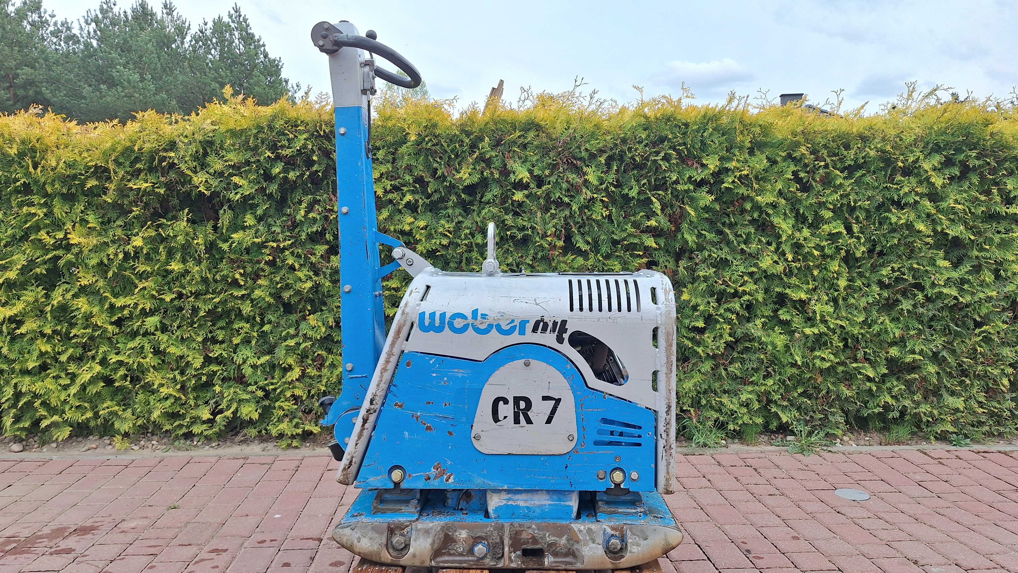 Zagęszczarka płytowa WEBER CR7 437 kg ubijak gruntu 450 wysyłka