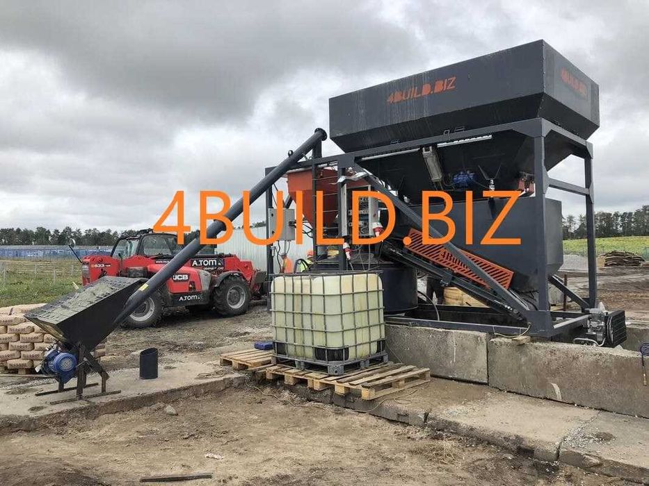 Бетонозмішувальна установка, БЗУ, бетоні заводи, бетоний вузел