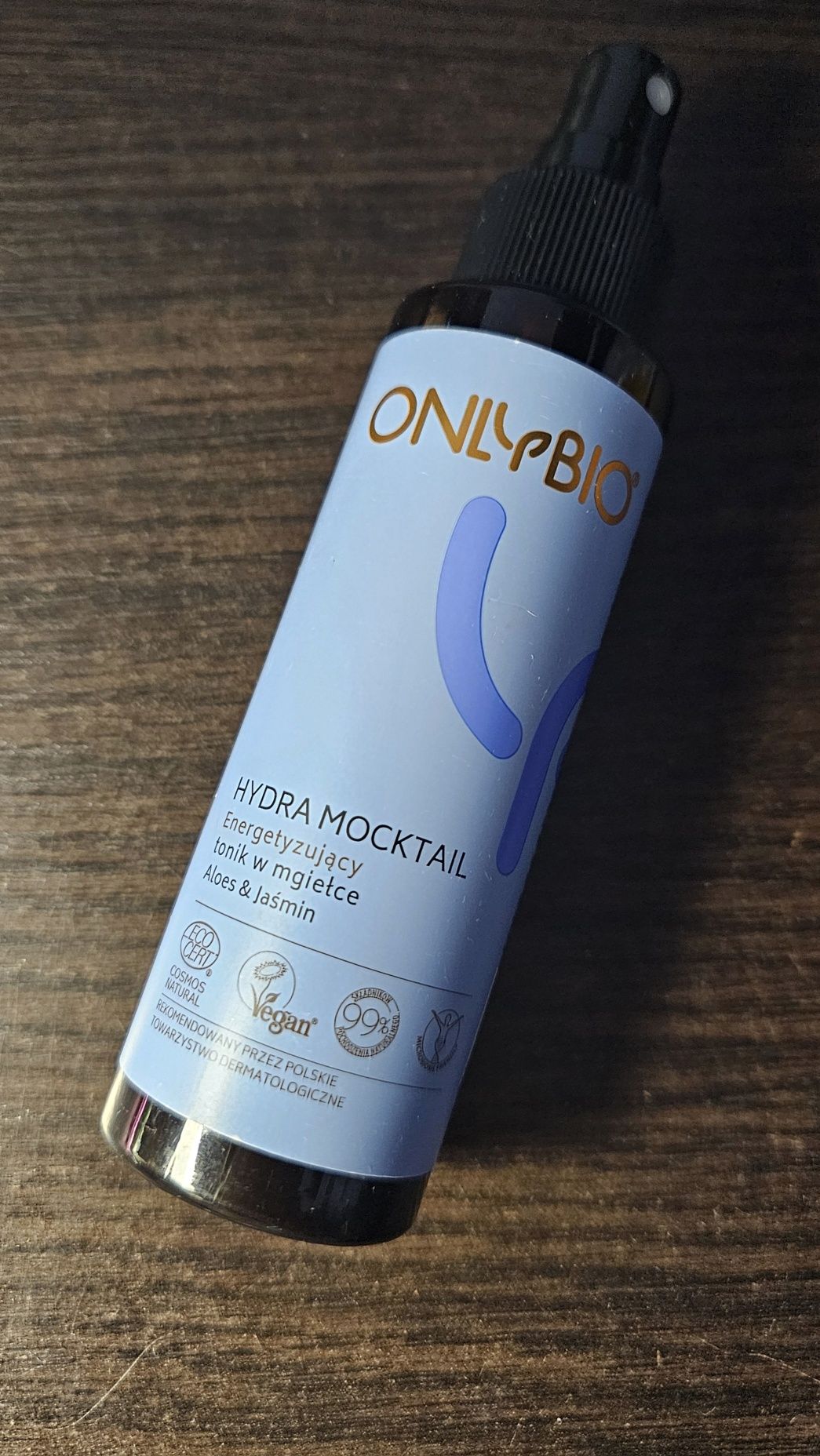 Only Bio - Hydra Mocktail, Energetyzujący tonik w mgiełce Aloes jaśmin