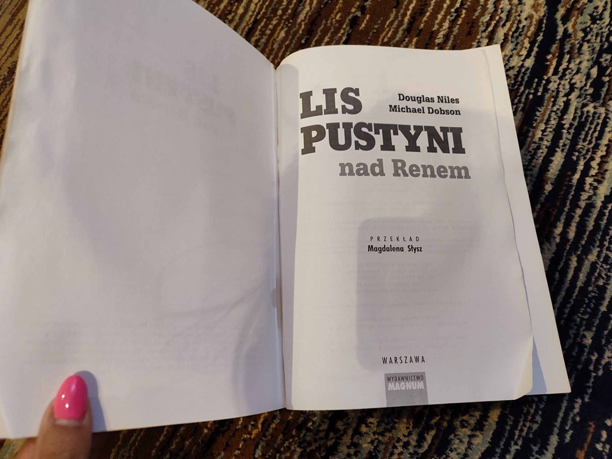 Lis pustyni nad Renem - Douglas Niles