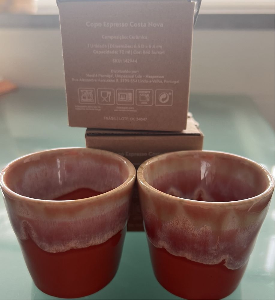 Chávenas para café da marca COSTA NOVA