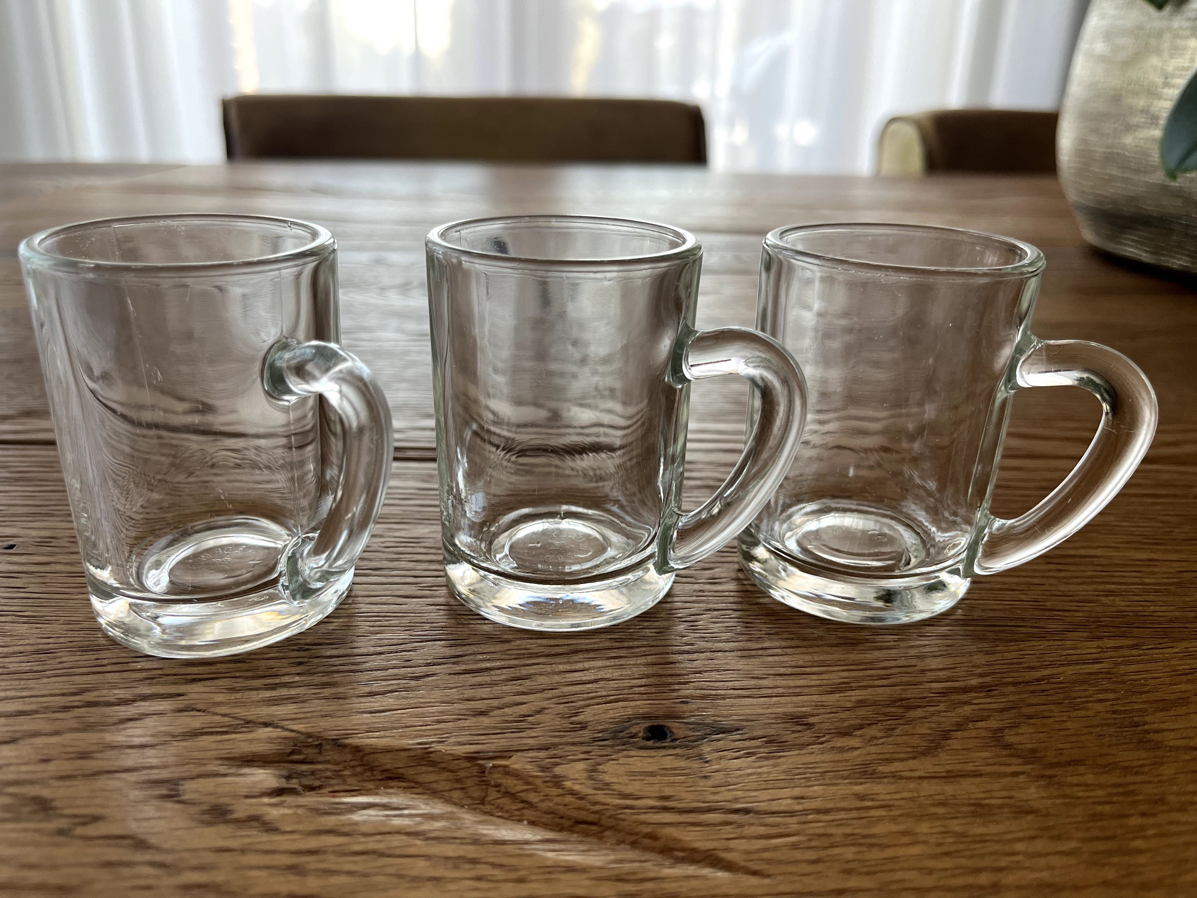 Kufle do piwa 0,5l + Mini kufel kieliszek grube szkło 25 ml 75 ml