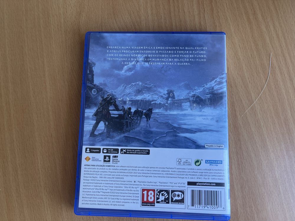Jogo PS5 God of War Ragnarök