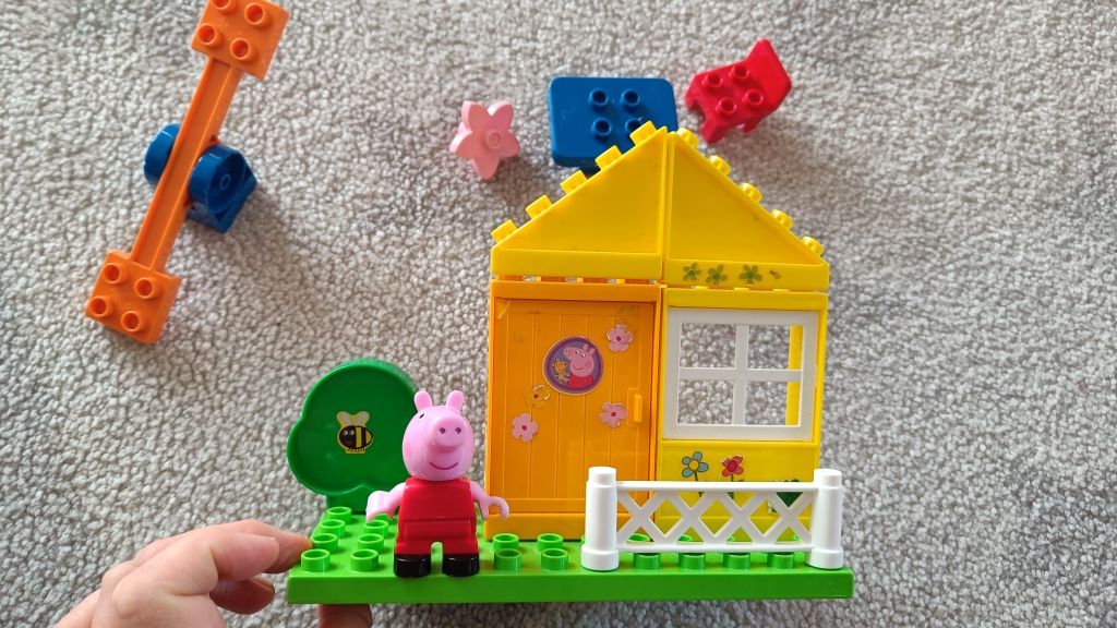 Zestaw klocki Unico świnka Peppa jak LEGO