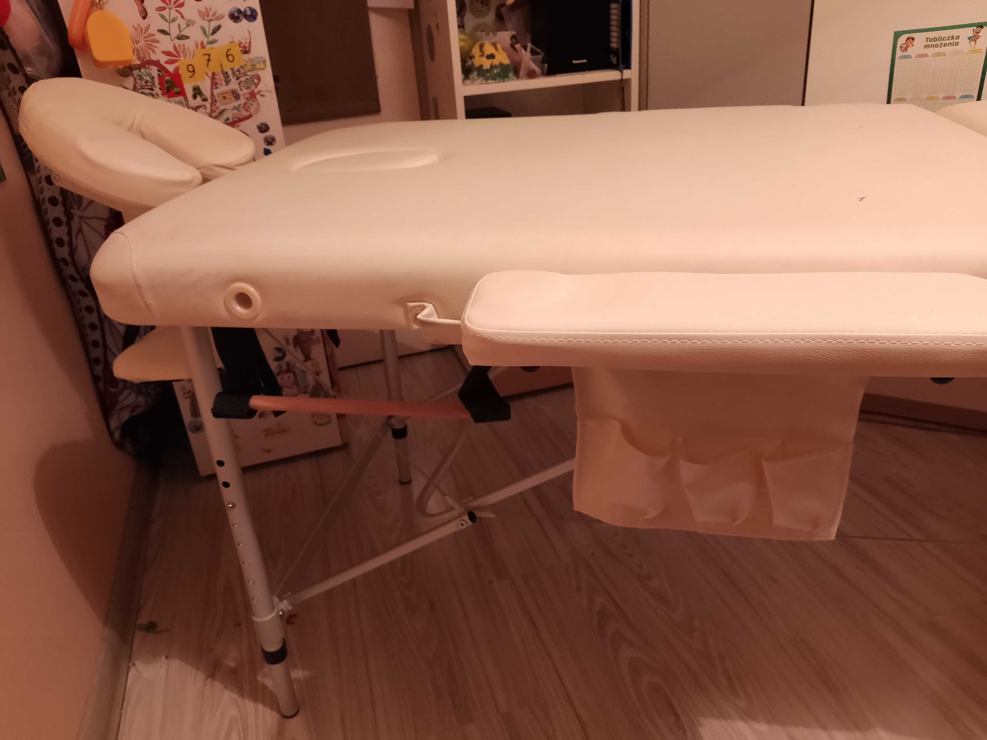 Stół do masażu 3 segmentowy Bodyfit aluminiowy do 250kg