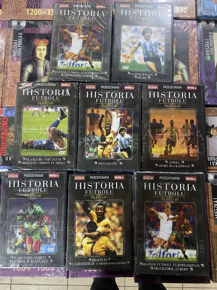Kolekcja historia futbolu 8 płyt