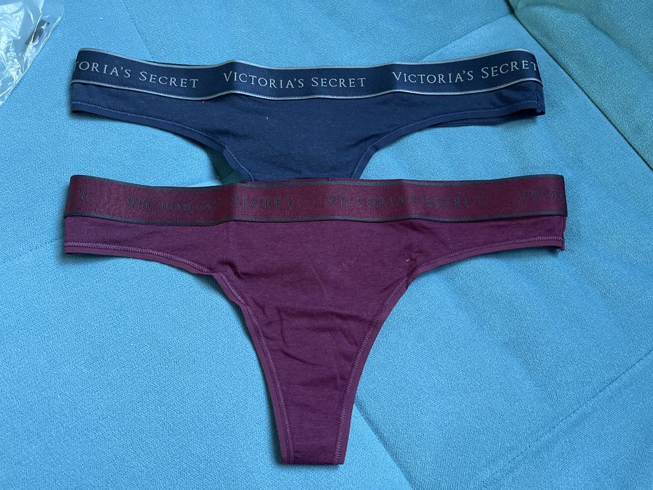 Котонові (бавовняні) стрінги Victoriaʼs secret