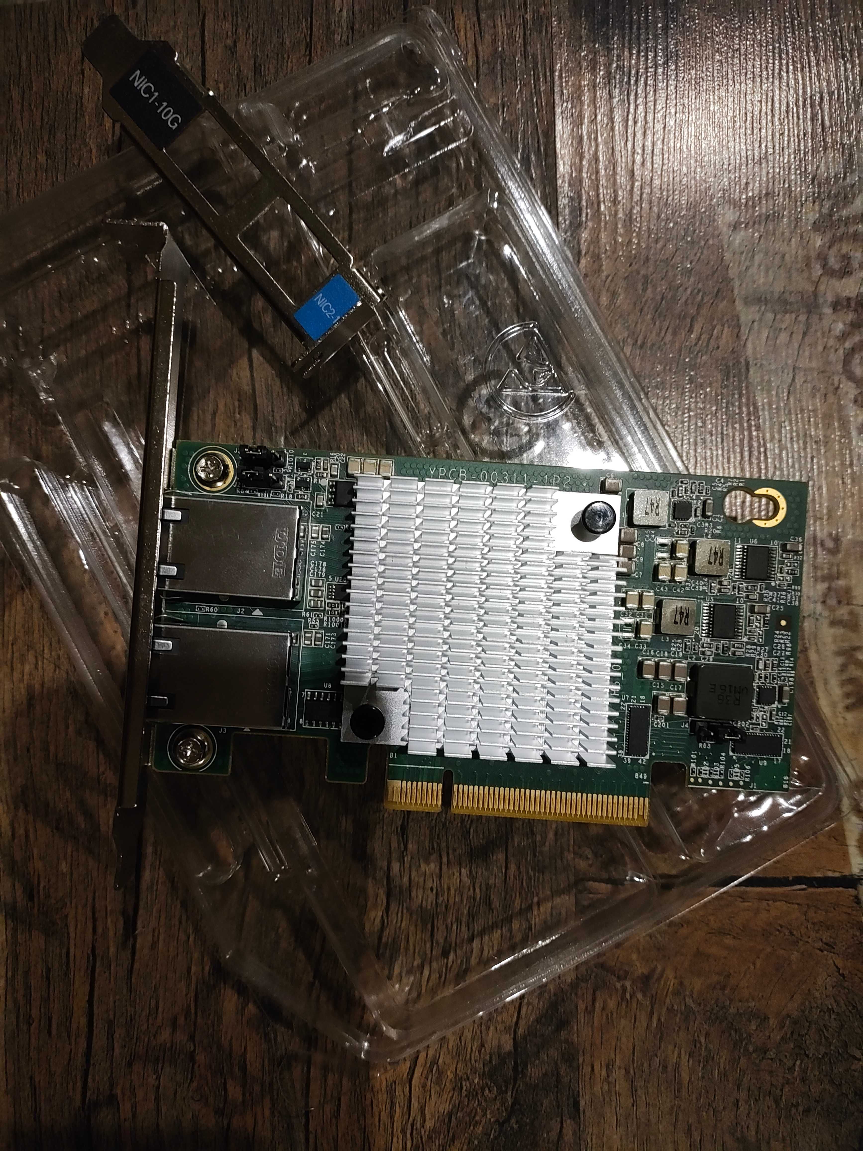 Мережева карта адаптер Intel X540 -T2/ 2 x 10Gb RJ45
