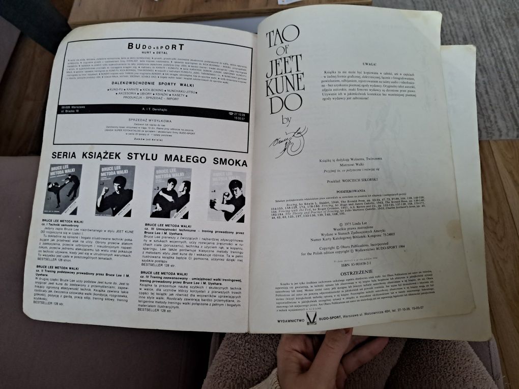 "Tao of jeet kune do"