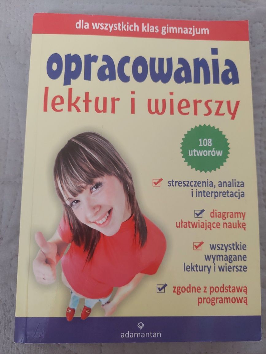 Opracowania lektur i wierszy