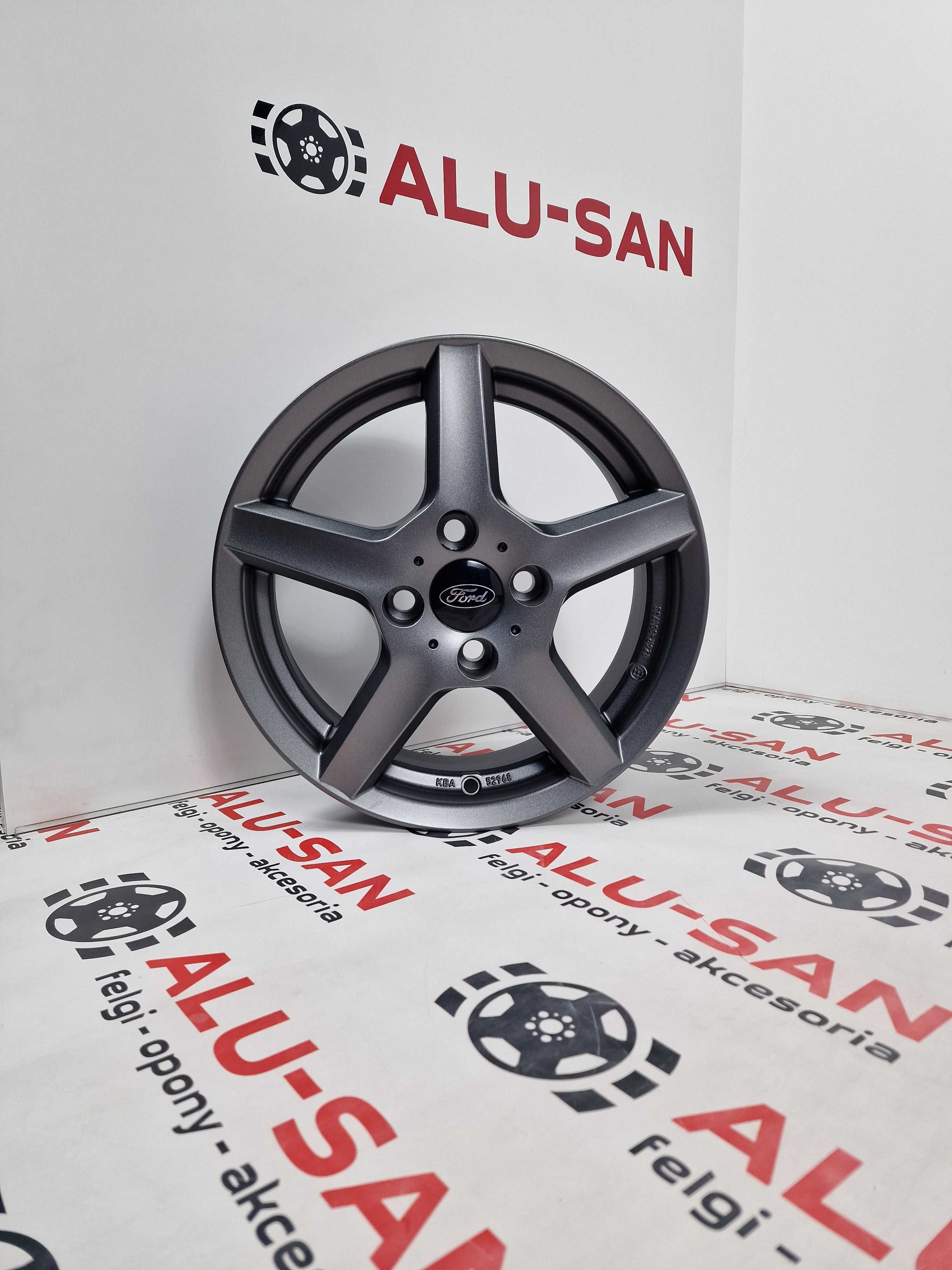 NOWE ALUFELGI FORD 15" 4x108 Transit, B-max, Fiesta, Fusion, Tourneo