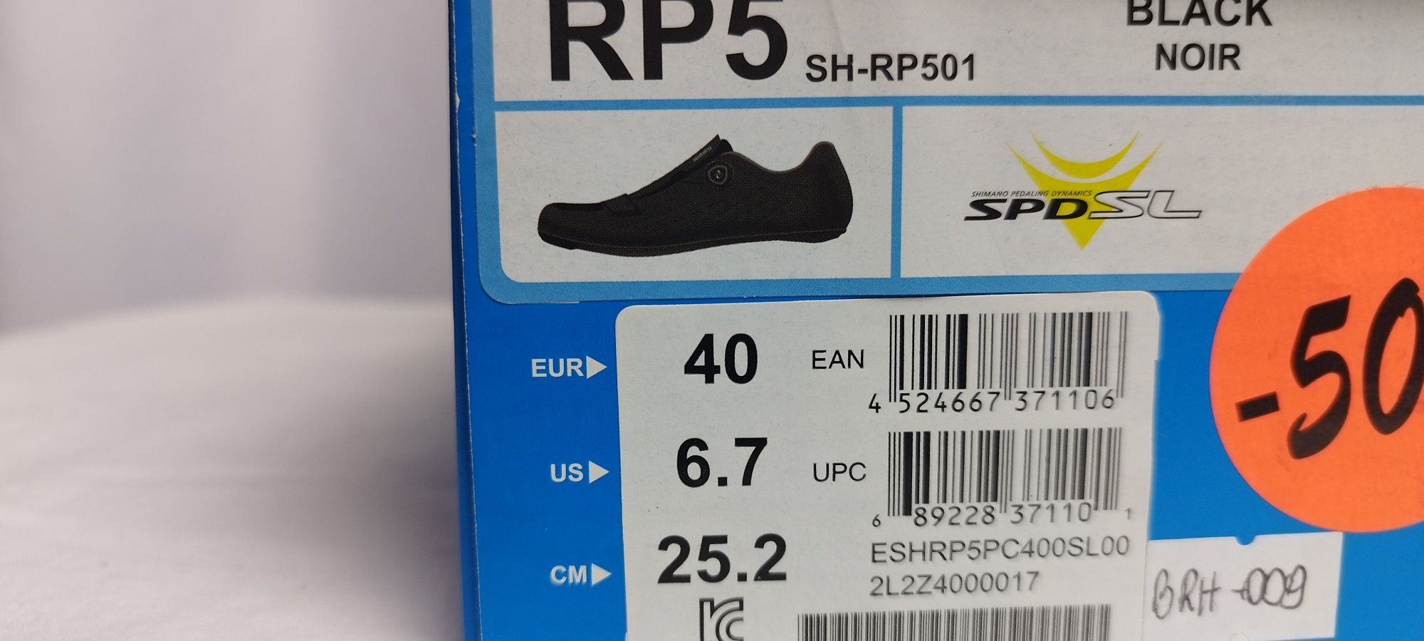 Nowe buty na rower szosowy Shimano RP5 rozmiar 40 (25,2cm)
