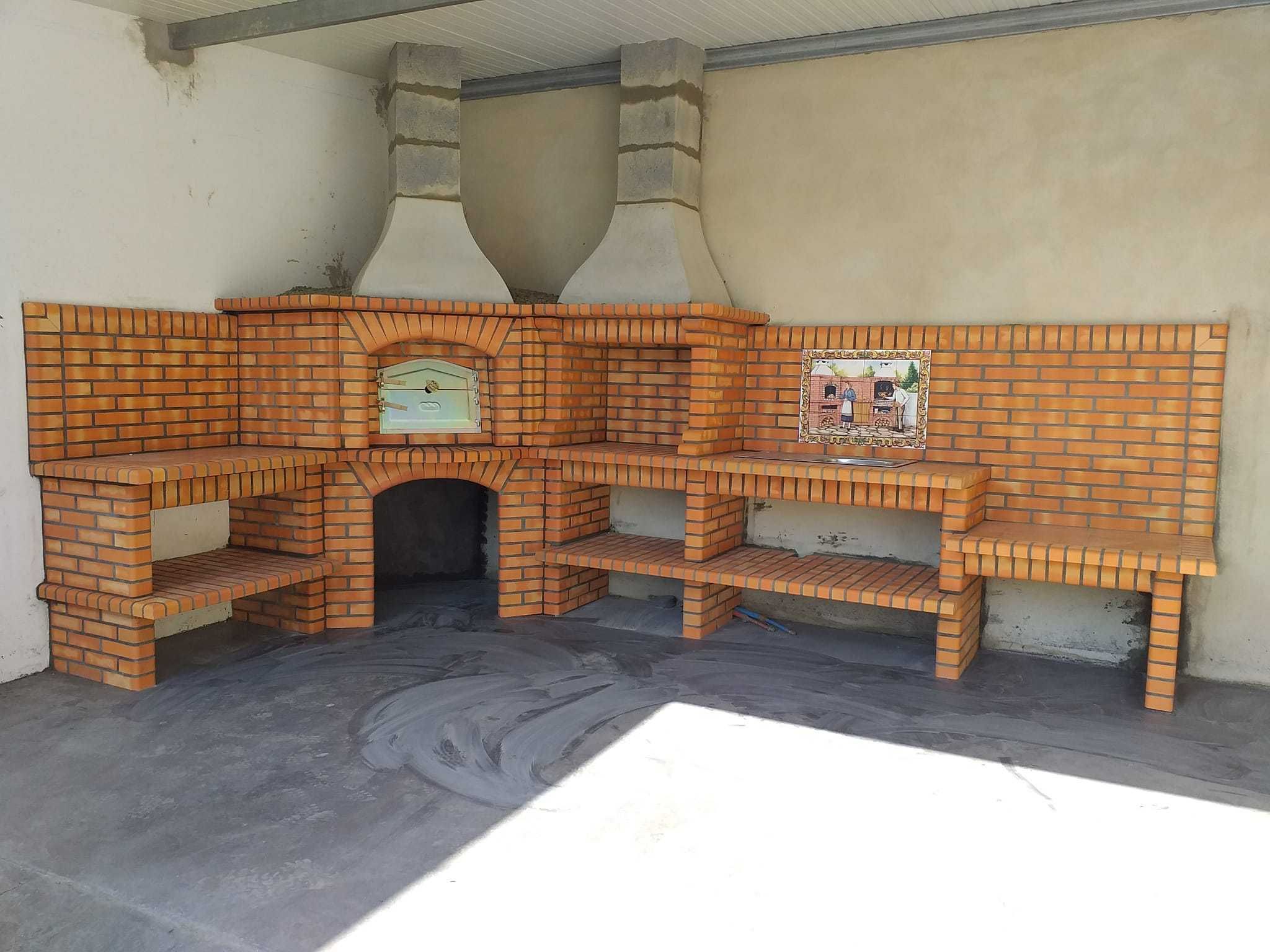 Churrasqueiras com forno rusticas por medida