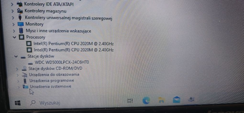 Lenovo G580/2020M 6GB DDR3 15,6 500 HDD  zasilacz