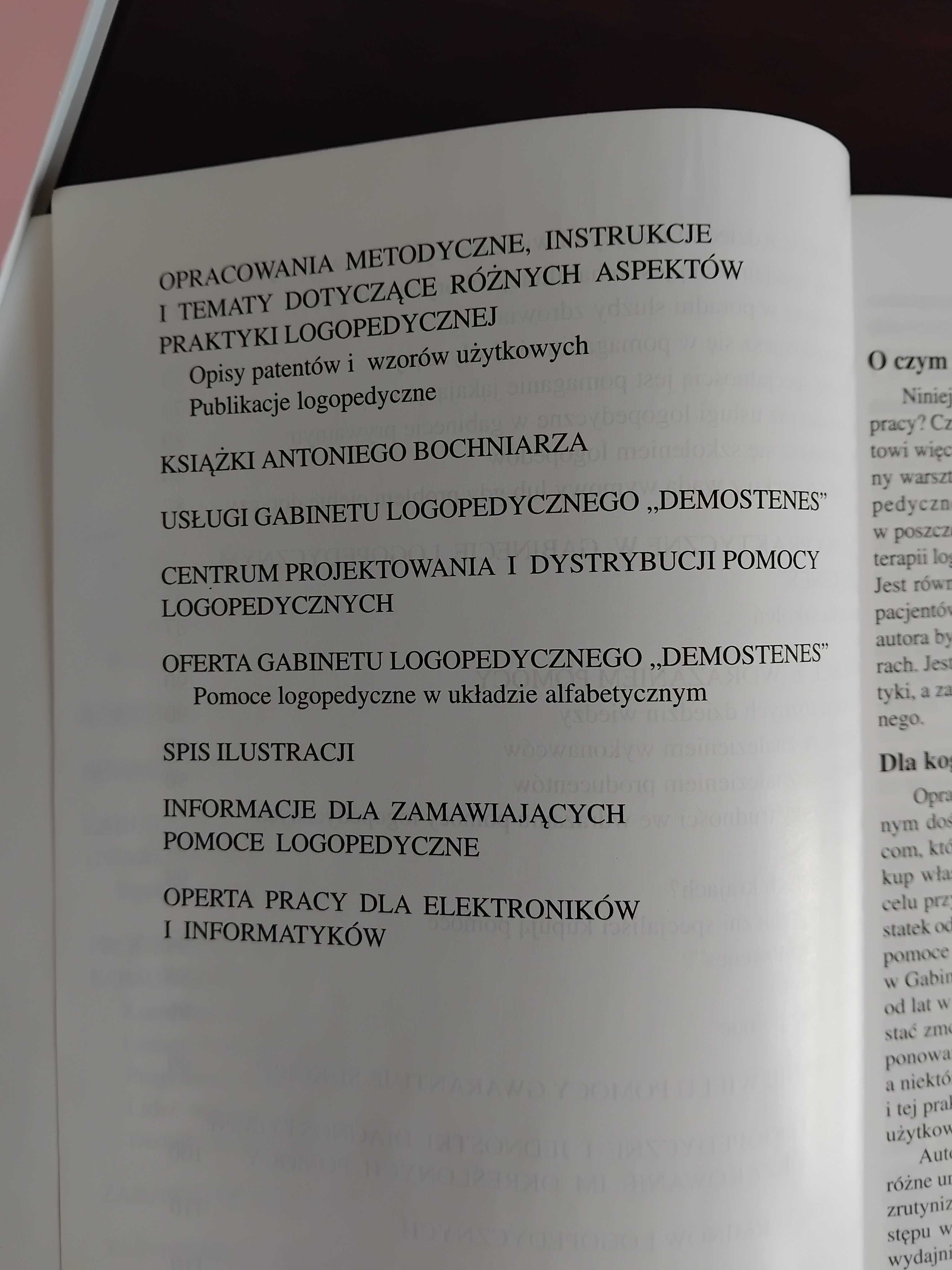 A. Bochniarz Utensylia logopedyczne