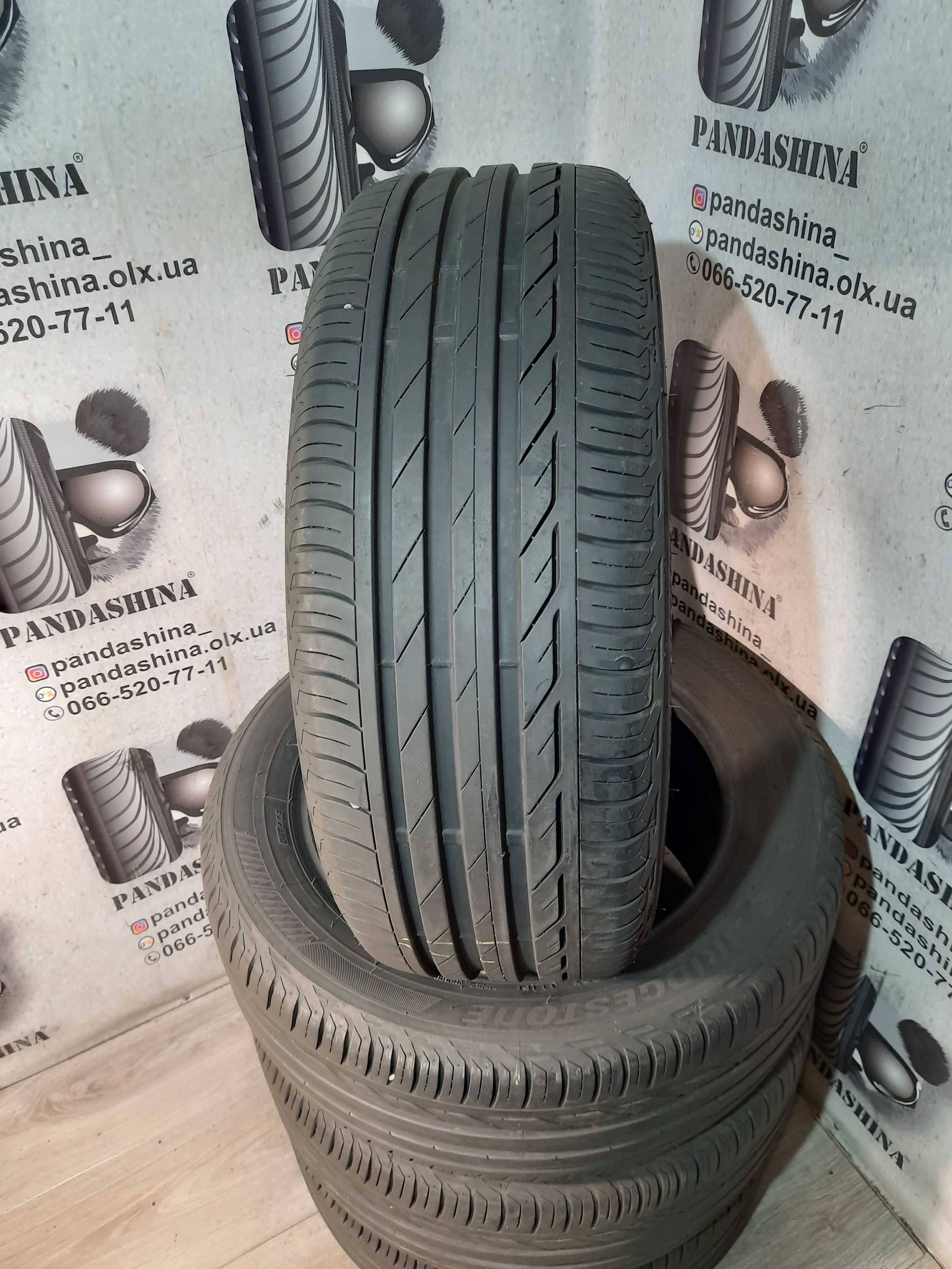 Шини 6,5мм 205/55 R16 BRIDGESTONE Turanza T001 б/у літо склад