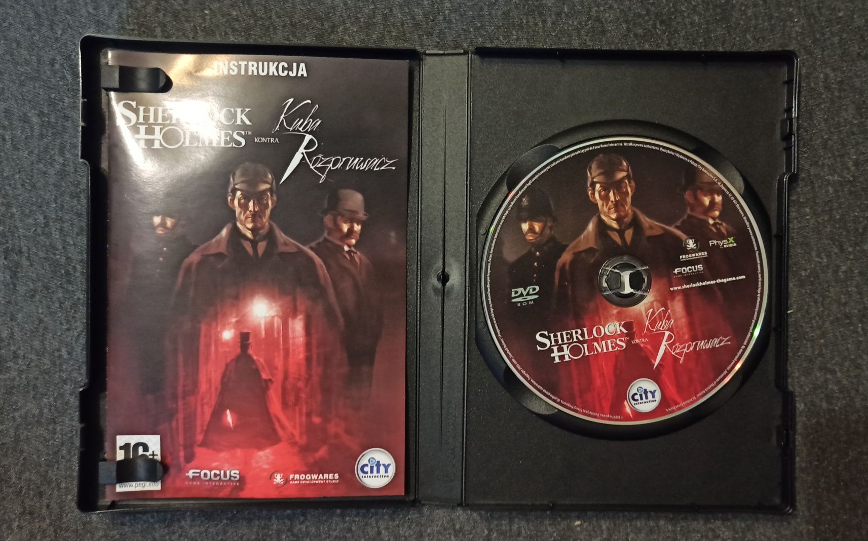 Sherlock Holmes kontra Kuba Rozpruwacz gra PC