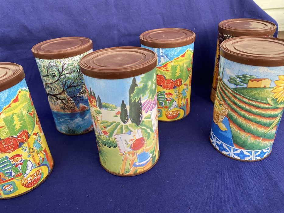 Coleção de 6 latas 1995/97