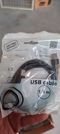 Кабель Cablexpert USB Type A - USB Type B 1.8 метра