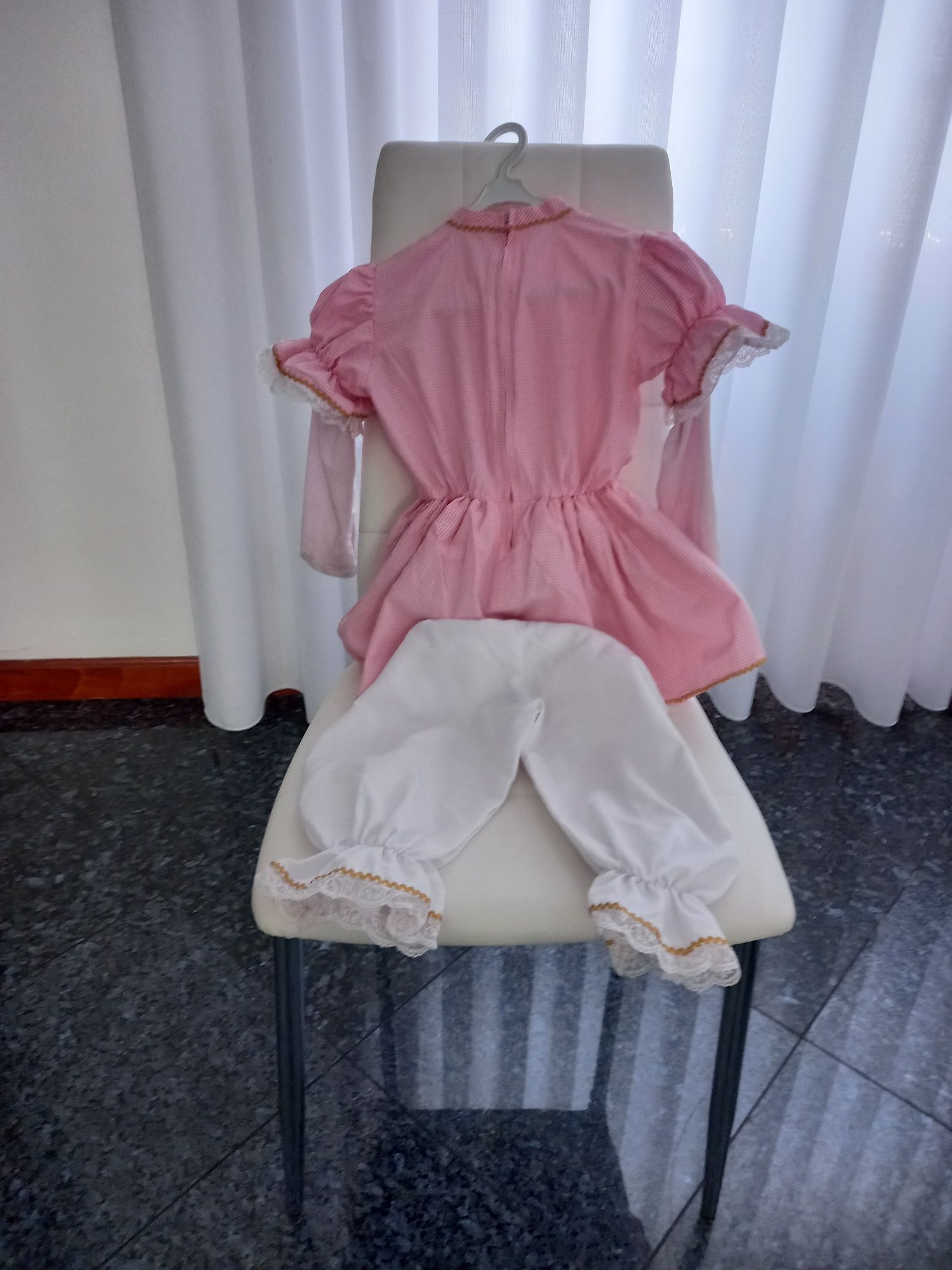 Disfarce de Carnaval Vestido Minie rosa