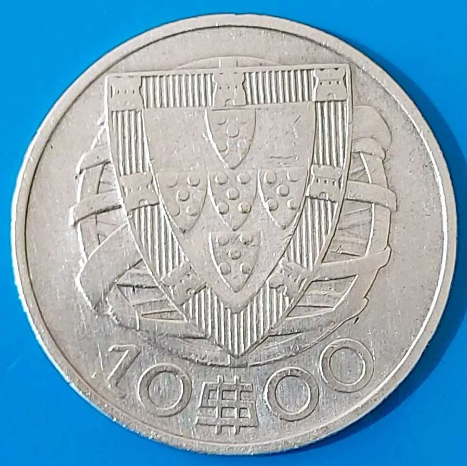 10$00 de 1932, Republica Portuguesa Prata