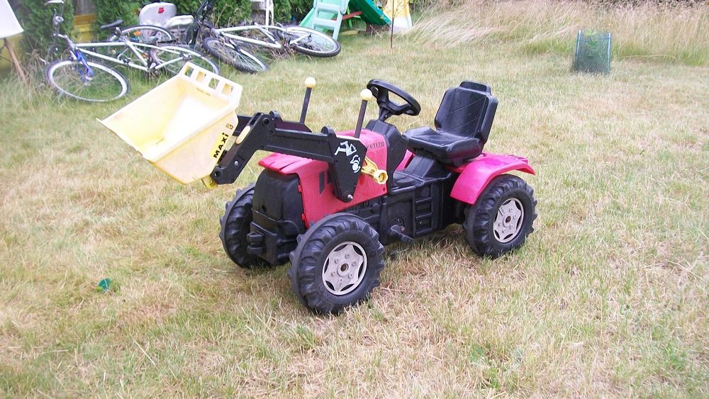 traktor ciągnik dla dzieci pojazdy, auta na akumulator, motory