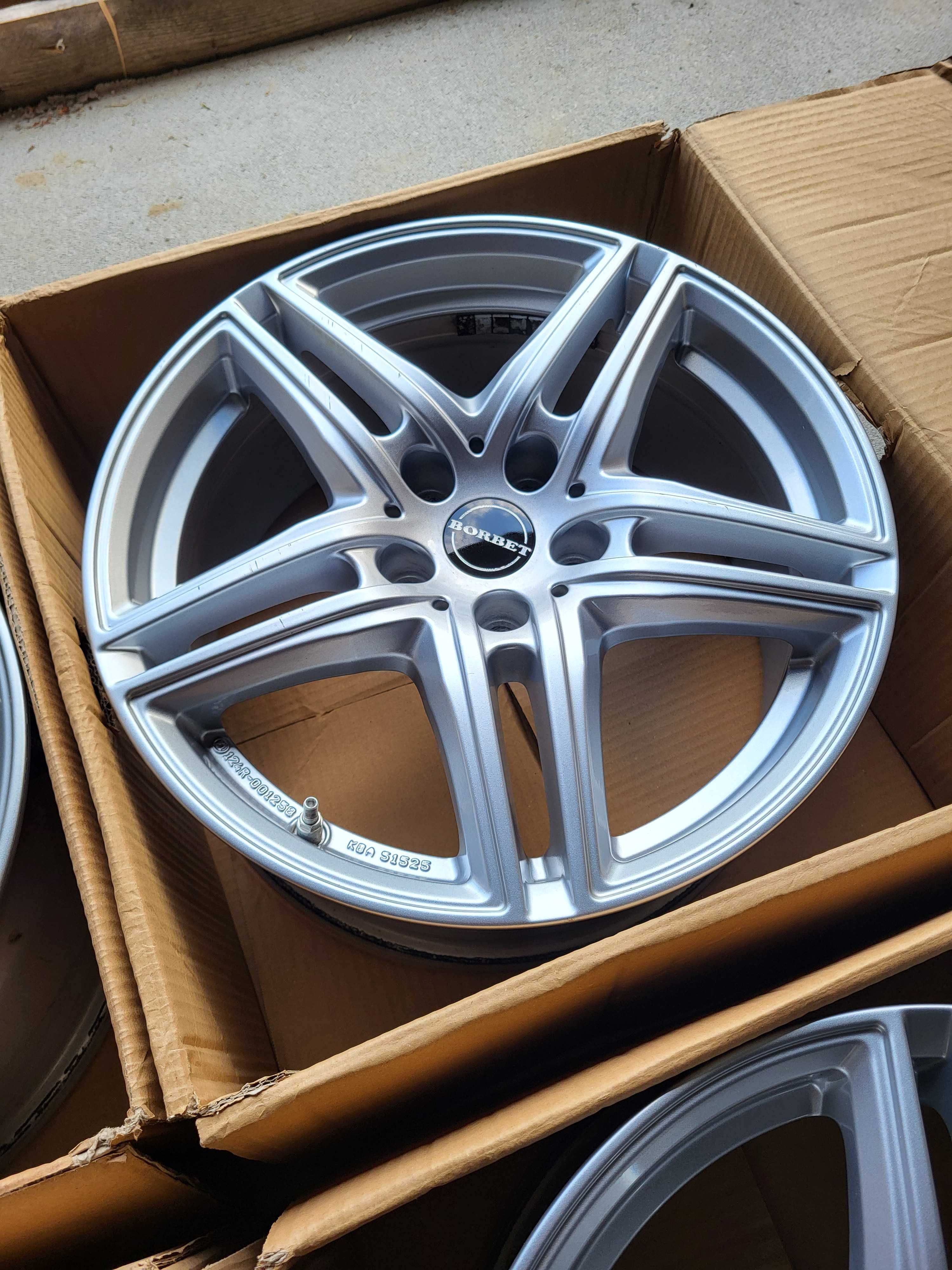 [283] Felgi aluminiowe 17 Cali 5x112 7,5J ET36 Audi VW Mercedes Borbet