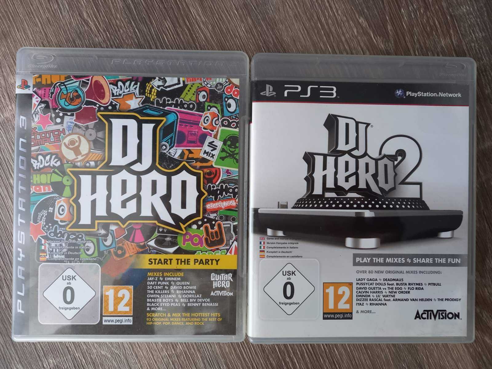 Контроллер Dj hero з двома іграми для приставки пс3 ідеальний стан