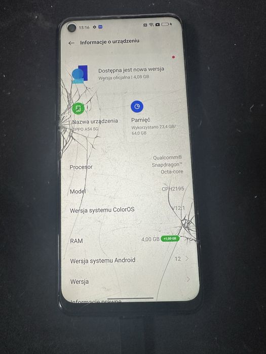 Oppo 5G (CPH2195) 64gb 4gb RAM