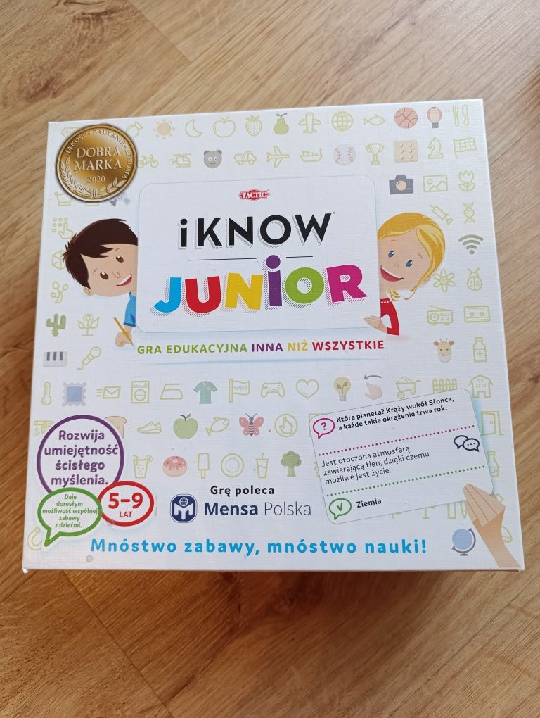iKNOW junior, gra edukacyjna dla dzieci 5-9lat