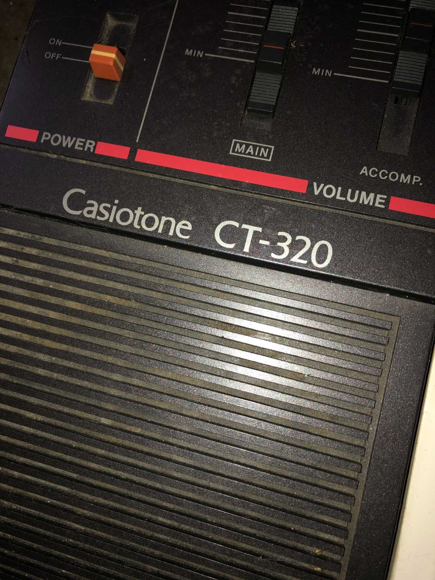 Keyboard Casio Casiotone CT-320 vintage klawisze