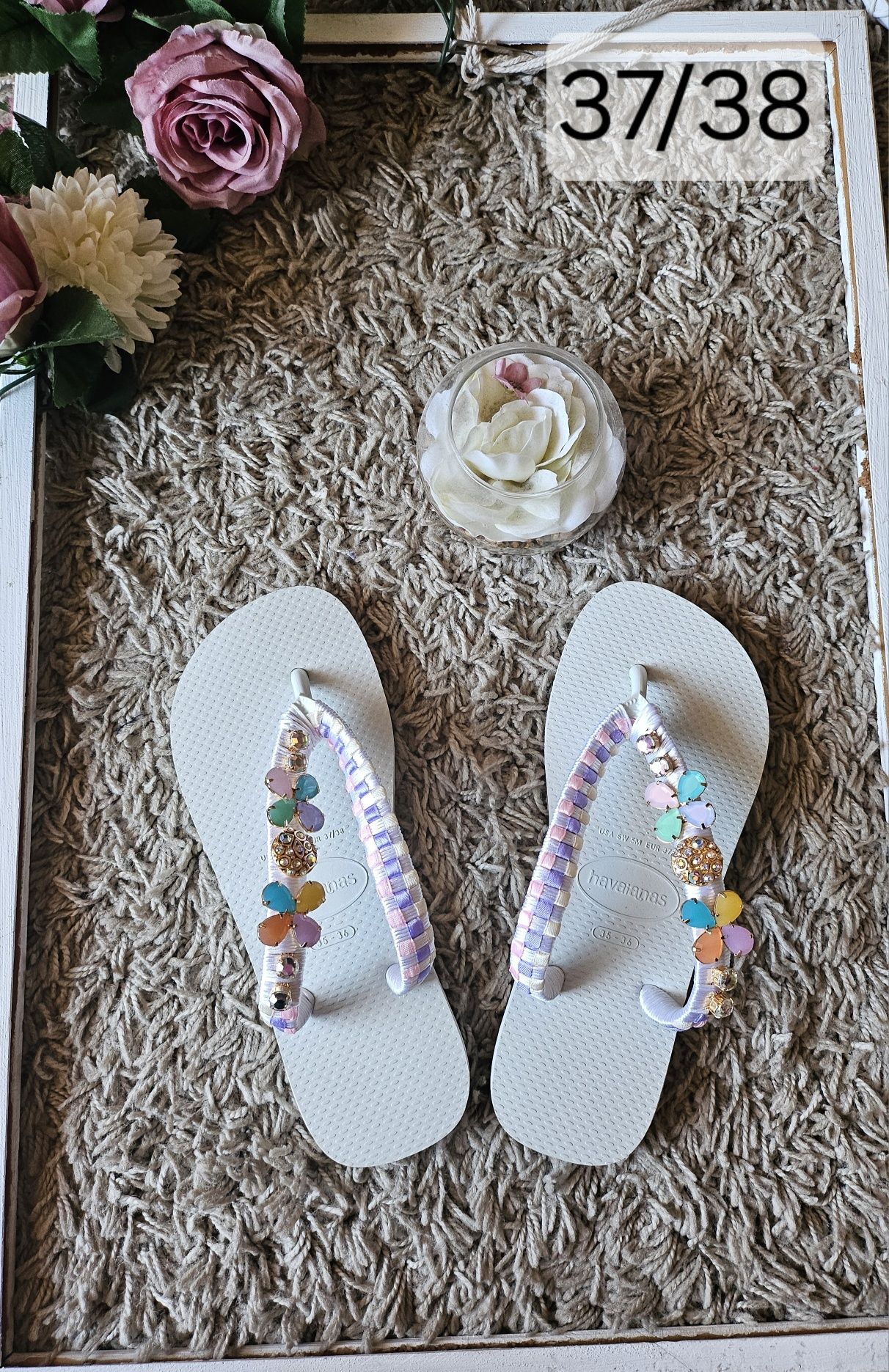 Sandálias Havaianas decoradas