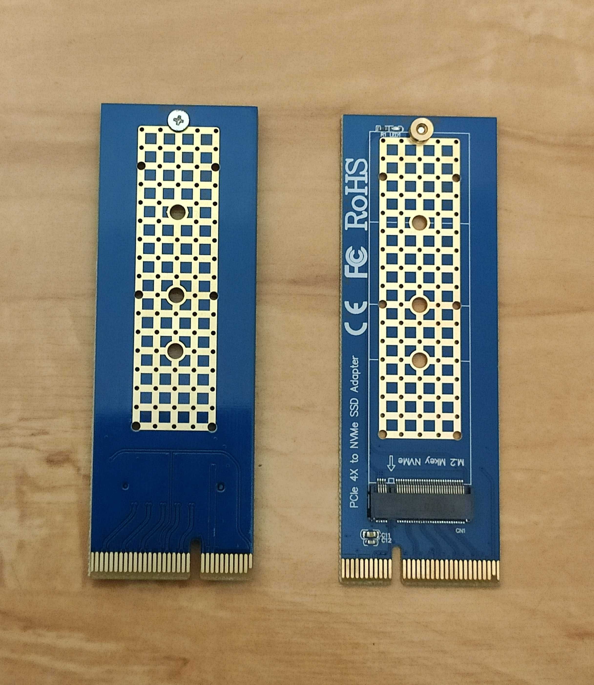 Адаптер для SSD диска M.2 NGFF NVMe на PCI-e x16 (х8 или х4)