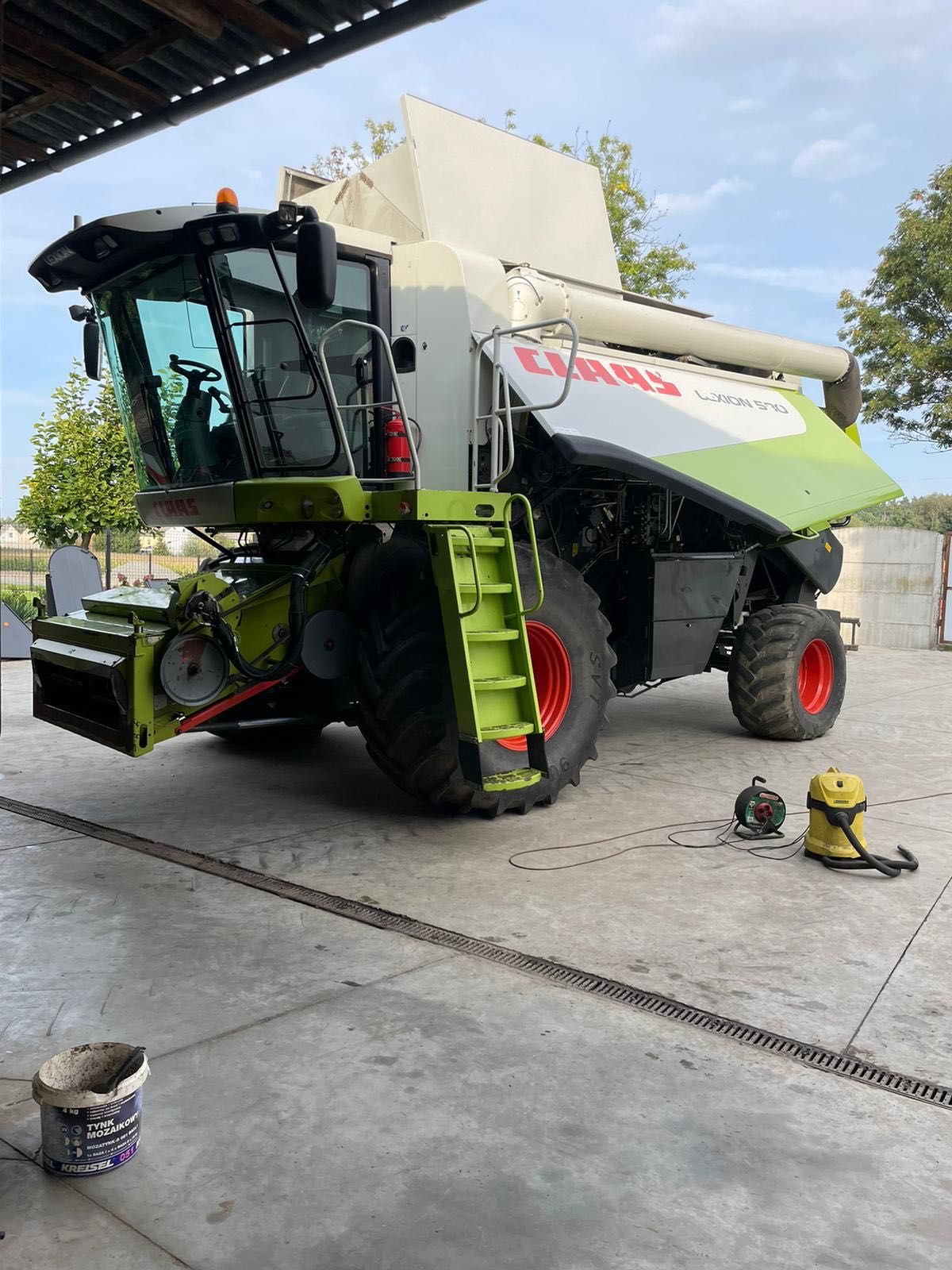 Kombajn Claas Lexion 580