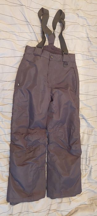Spodnie narciarskie czarne 134/140