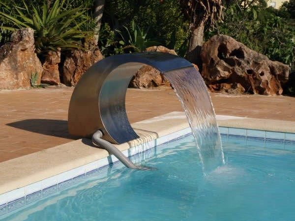 Cascata para piscina - Waterfall for swiming pool