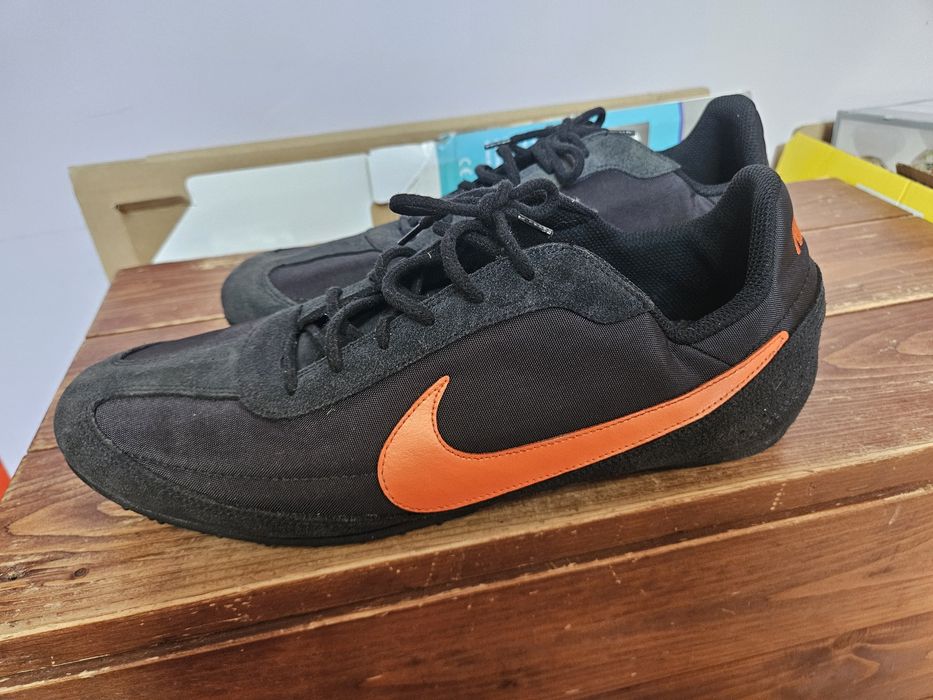 Buty męskie nike czarno pomarańczowe