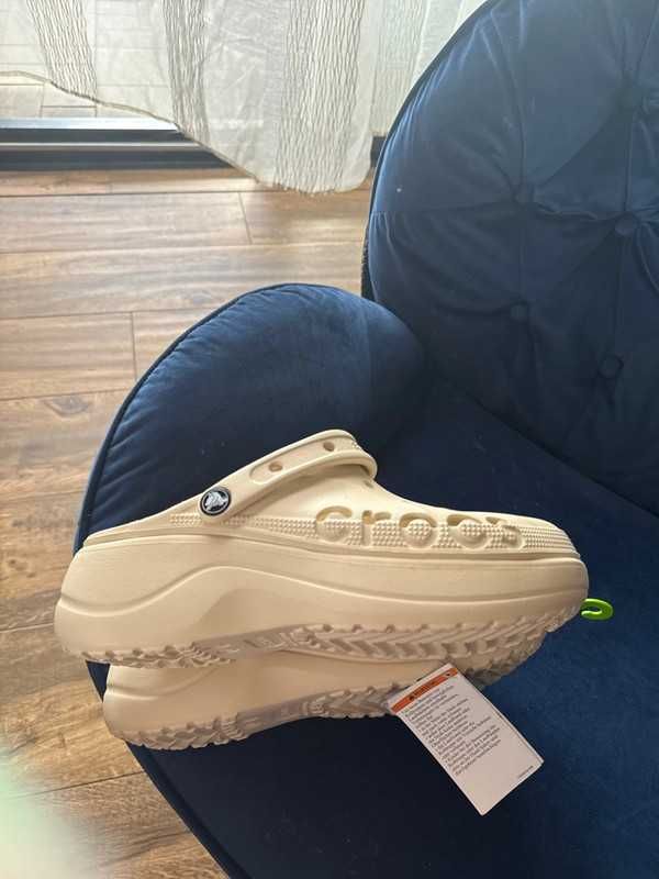 Crocs Baya Beżowe w10 roz. 41-42 Nowe