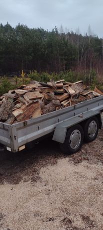 Drewno opałowe sosnowe transport na terenie Ostrowca gratis