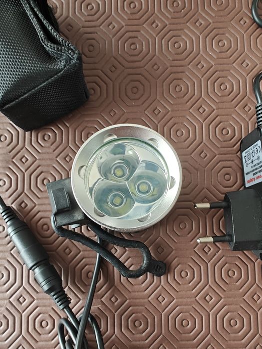 Luzes com bateria 3000 lumens bicicleta