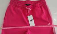 4F spodnie damskie dresowe 164 różowe nowe