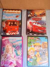4 DVDS infantis com caixa