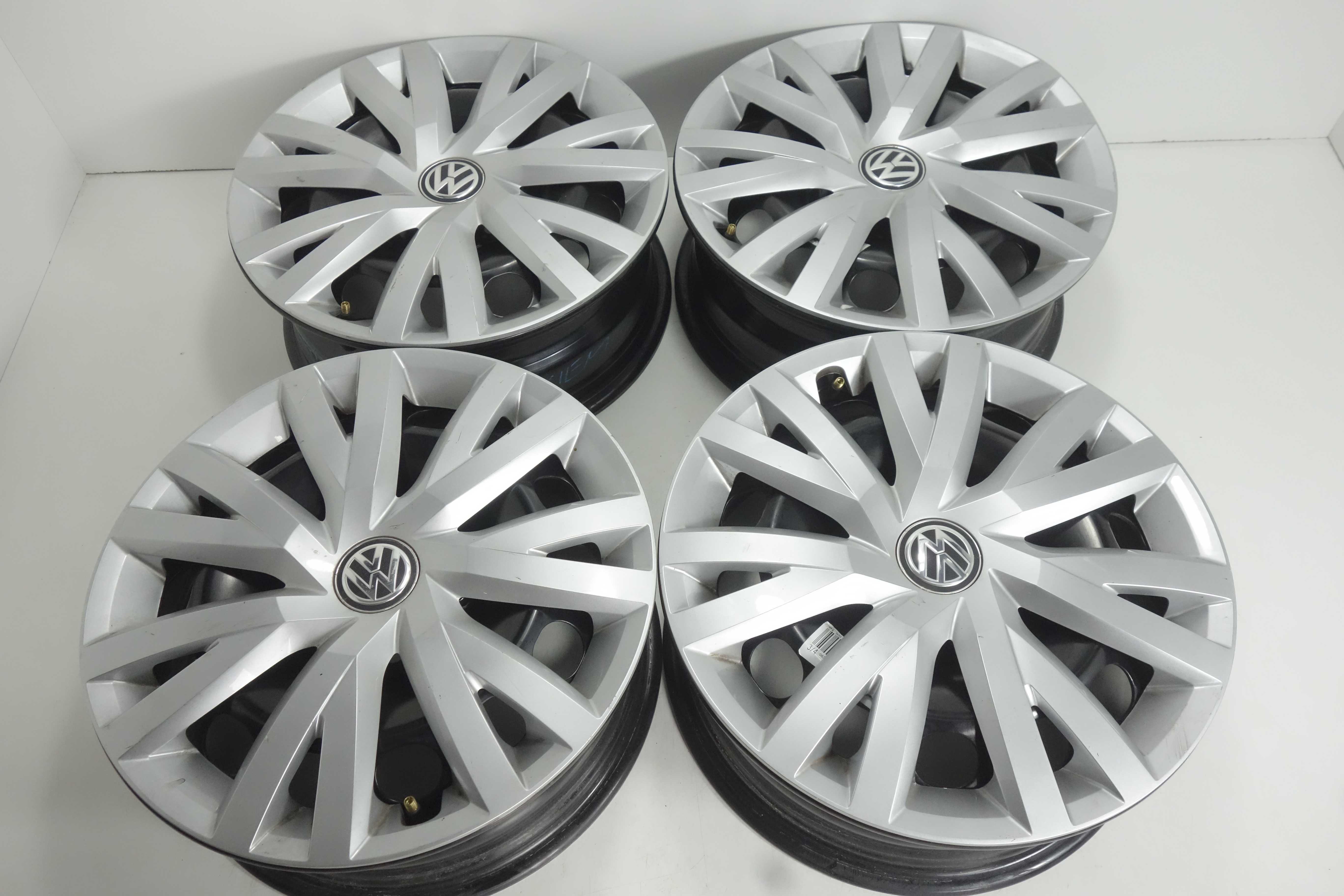 Felgi stalowe 16" 5x112 + Kołpak Audi A3 Skoda Octavia Vw Golf 455